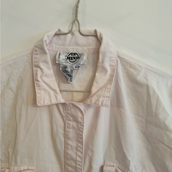 Vintage Other - Vintage Pink Button-Up Jumpsuit Coveralls